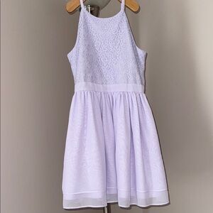 Calvin Klein Purple Halter Sundress